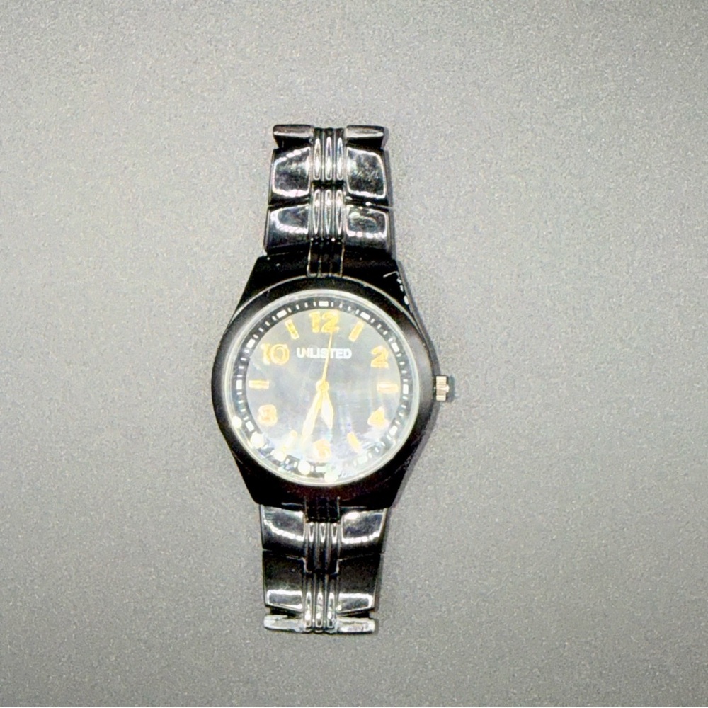 The Limited‎ Black Watch with Gold Accents